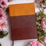 Tri Color Leatherette A5 Notebook