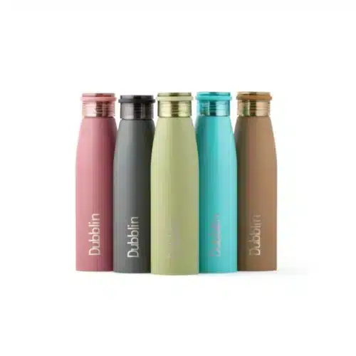 Customized Dubblin Single Wall 800ML Water Bottle Multi Color