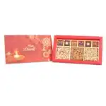 6-Piece Diwali Chocolate & Dry Fruit Gift Box | Custom Corporate Gifting