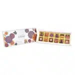 Diwali Theme Pack of 12 Assorted Chocolates – Blueberry, Orange, Kiwi, Vanilla & More | FSSAI Certified | Corporate Bulk Gifting
