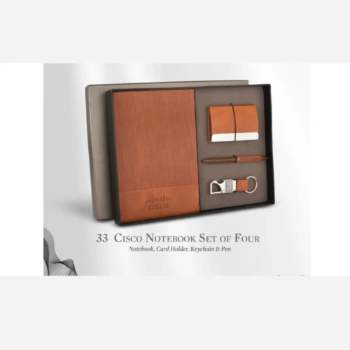 Brown Cisco Notebook Set of 4