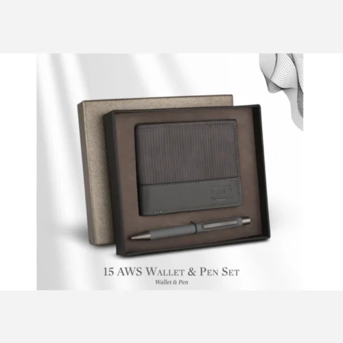 AWS Wallet & Pen Gift Set
