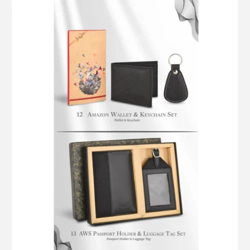 Passport Holder & Luggage Tag Gift Set
