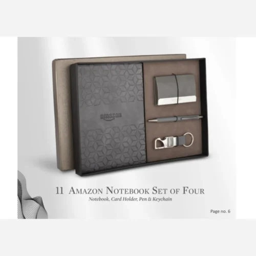 Amazon Notebook Set of 4 in Grey