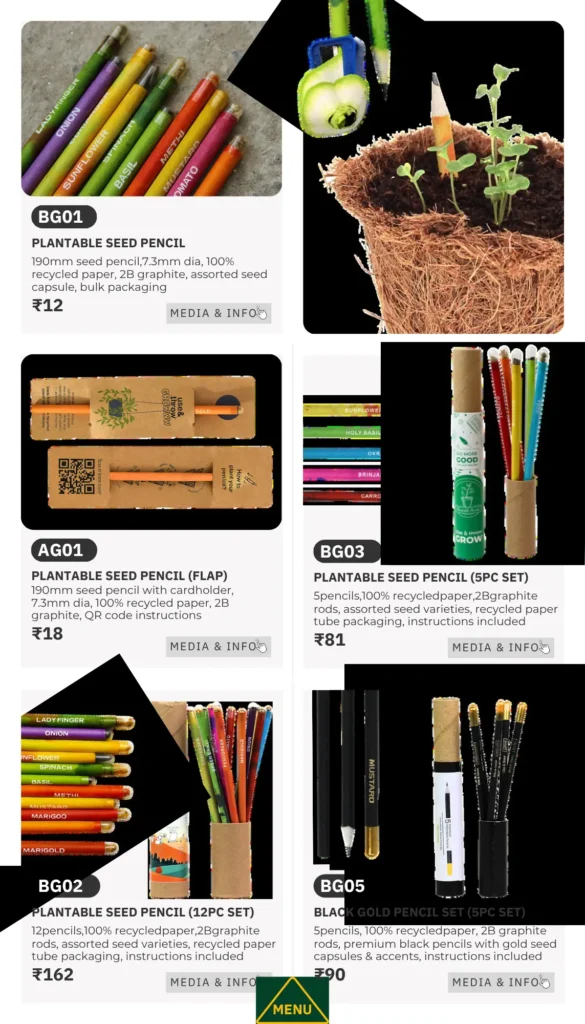 Plantable Stationary Sustainable Corporate gift