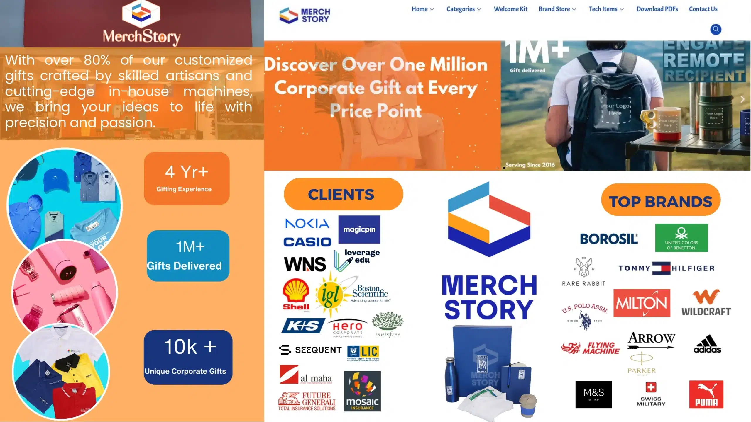 Custom branded apparel, t-shirts and hoodies by Merch Story