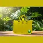 Yellow Colour Eco-Friendly Felt Bag