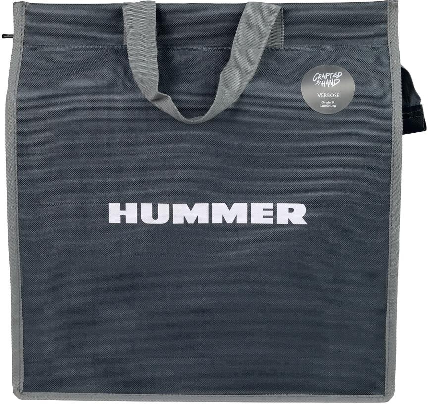 Custom Grey Single-Zip Carry Tote