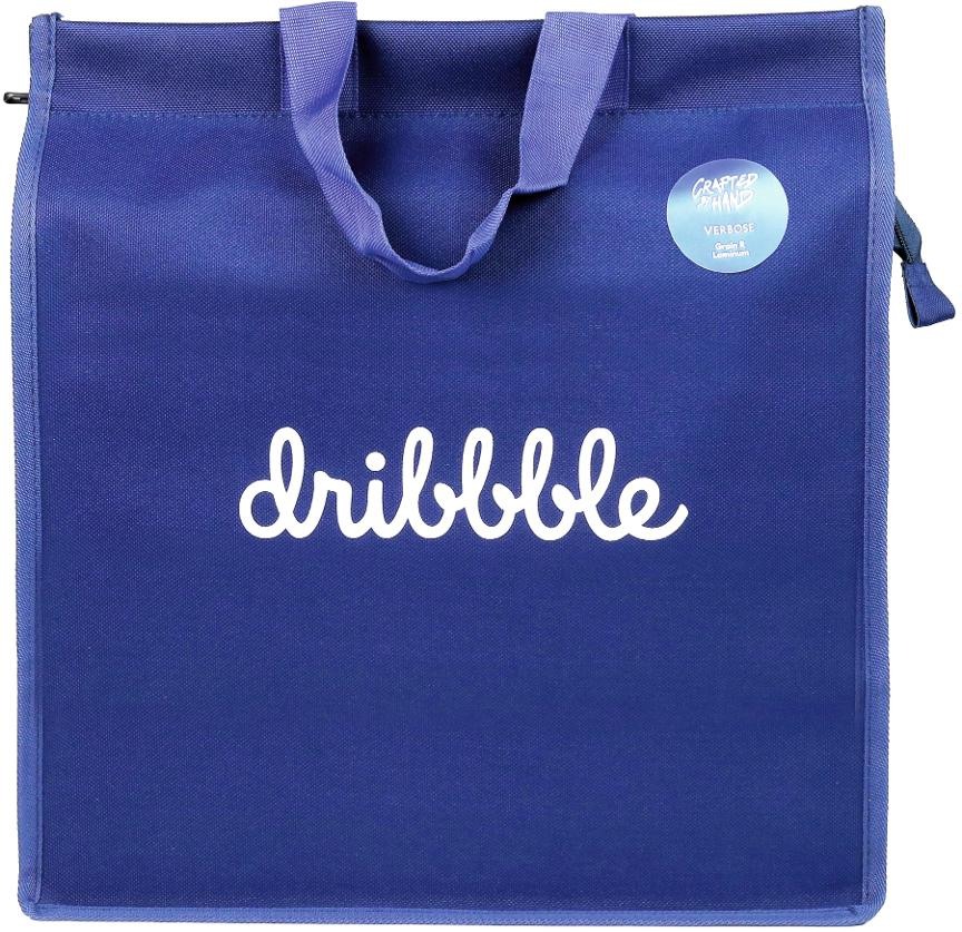 Custom Navy Single-Zip Carry Tote