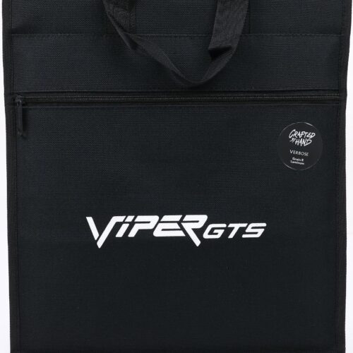 Custom Black Double-Zip Carry Tote