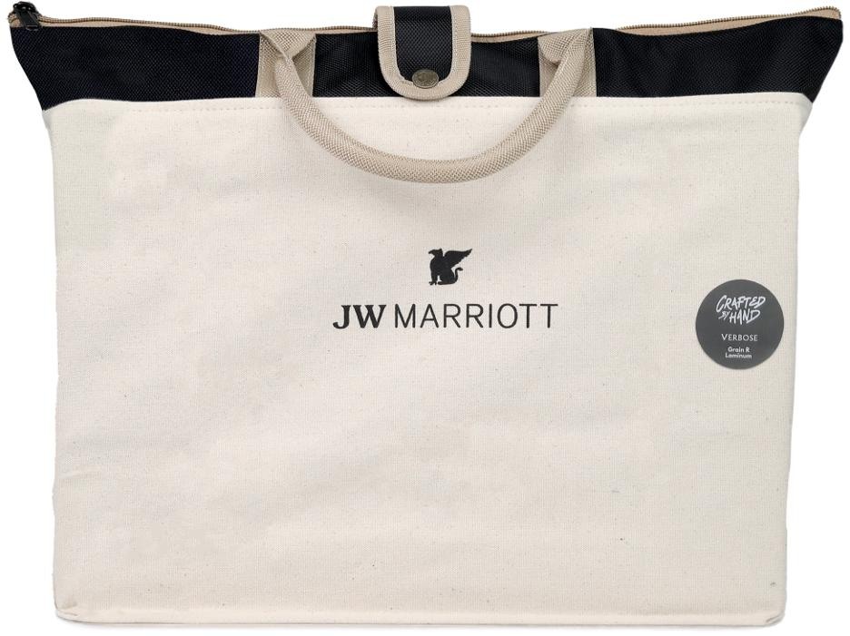 Custom Natural 400 GSM Canvas Zip Tote