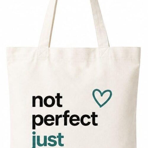 Custom White Canvas Open Tote for Sublimation