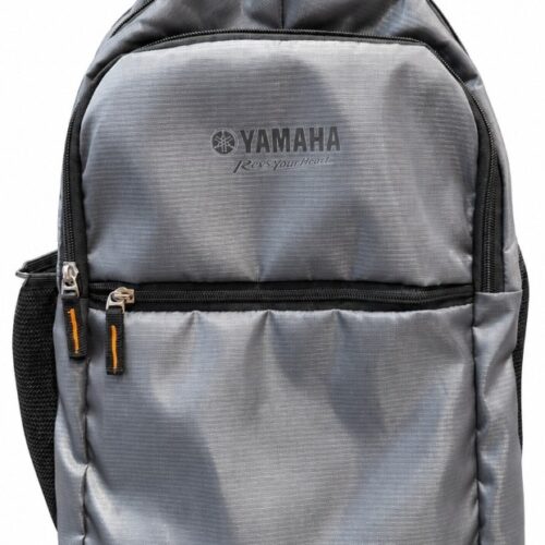 Custom Grey Melange Canvas Backpack