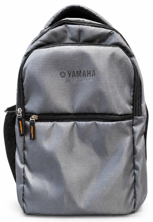 Custom Grey Melange Canvas Backpack