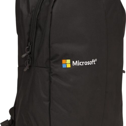 Custom Black Nylon Backpack