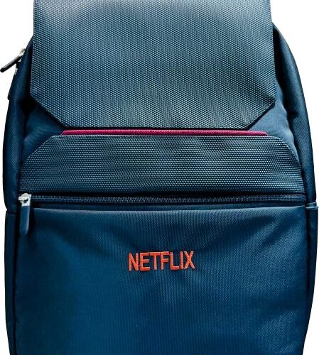 Custom Contrast-Band Backpack with Laptop and iPad Compartments