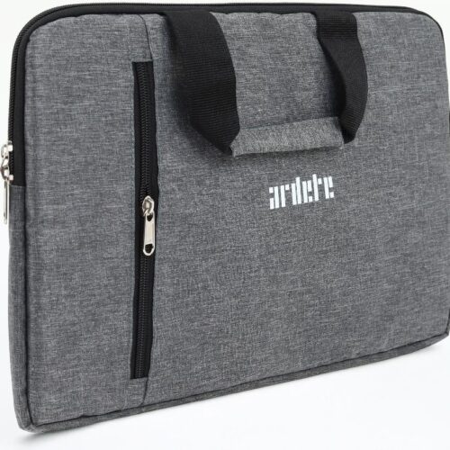 Custom Grey Melange Laptop Carry Bag