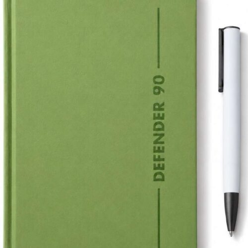 Hardbound Notebook and Rubberised Metal Pen Gift Set