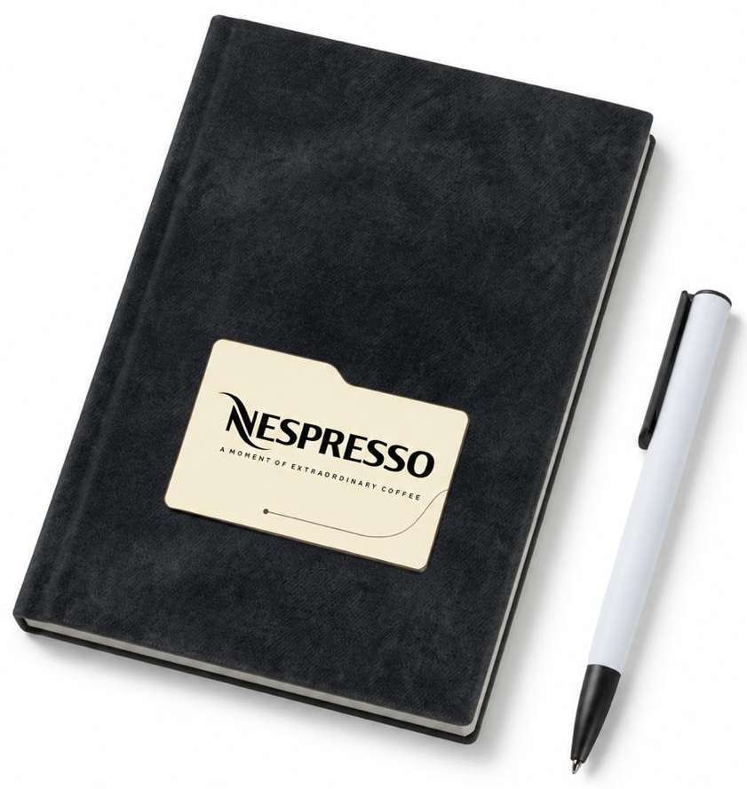Window-Cover Notebook and Premium Pen Gift Set