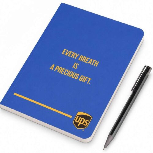 350 GSM Cover Digital Notebook and Metal Pen Set