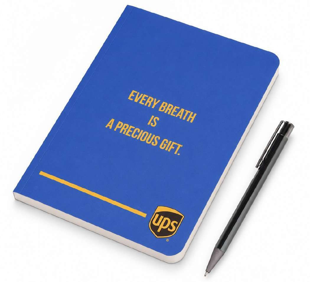 350 GSM Cover Digital Notebook and Metal Pen Set