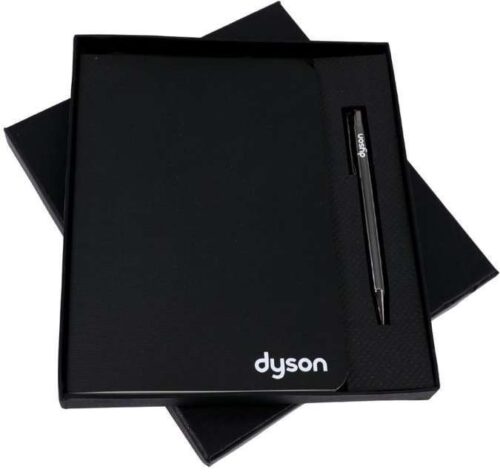 Nano-Dot UV Notebook and Metal Pen Gift Set