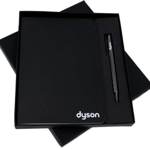 Nano-Dot UV Notebook and Metal Pen Gift Set