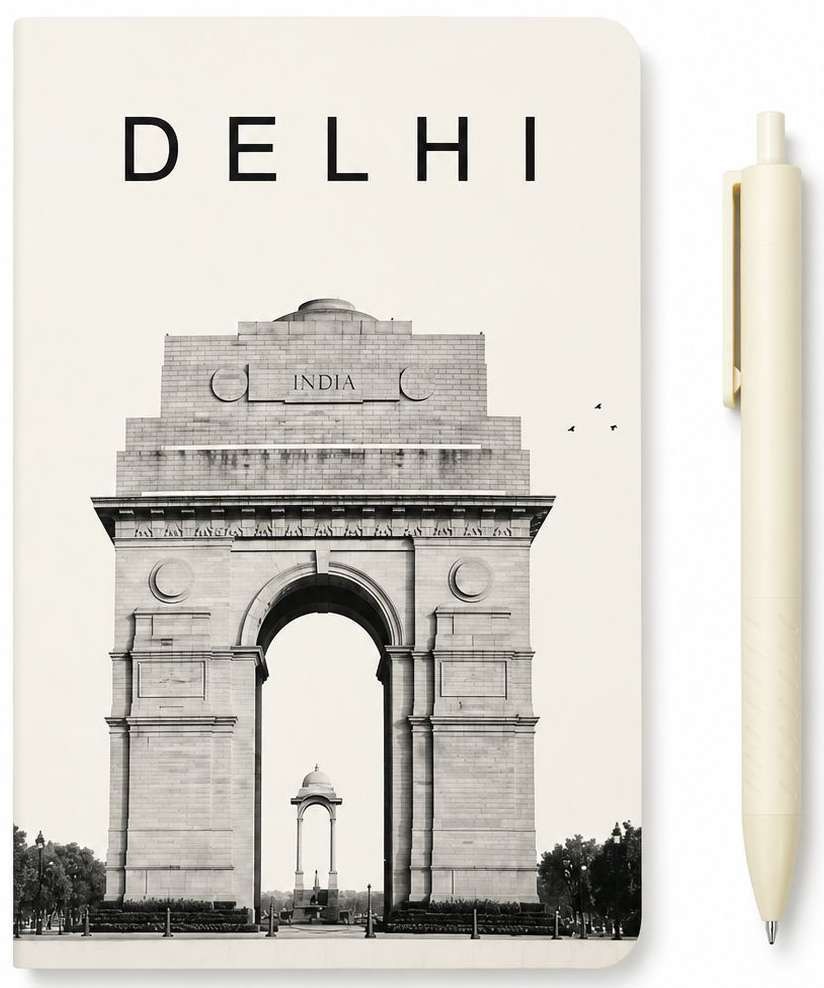 Delhi Pocket Notebook and Pen Gift Set
