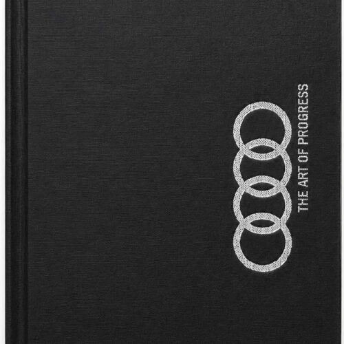 Custom Black Textured Spot-UV Hardbound Notebook