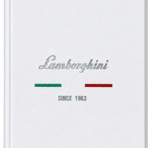 Custom White Textured Hardbound Notebook