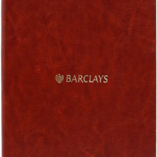 Custom Brown 70 GSM Hardbound Notebook
