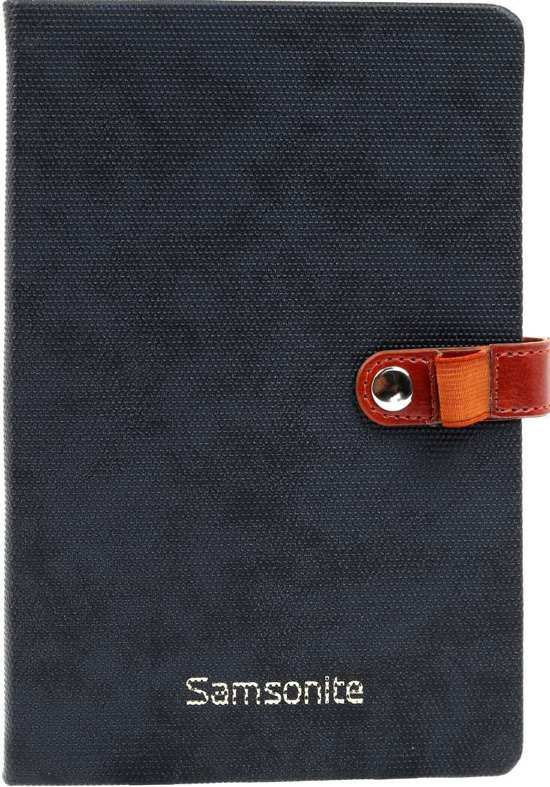 Custom Navy 70 GSM Hardbound Notebook