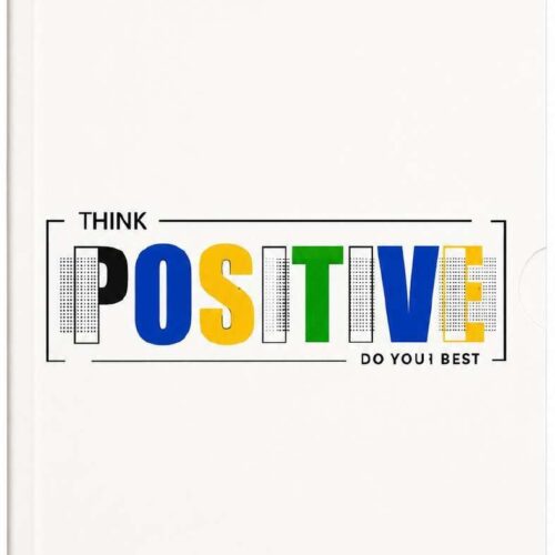Custom White Printed Notebook with Spot-UV Finish