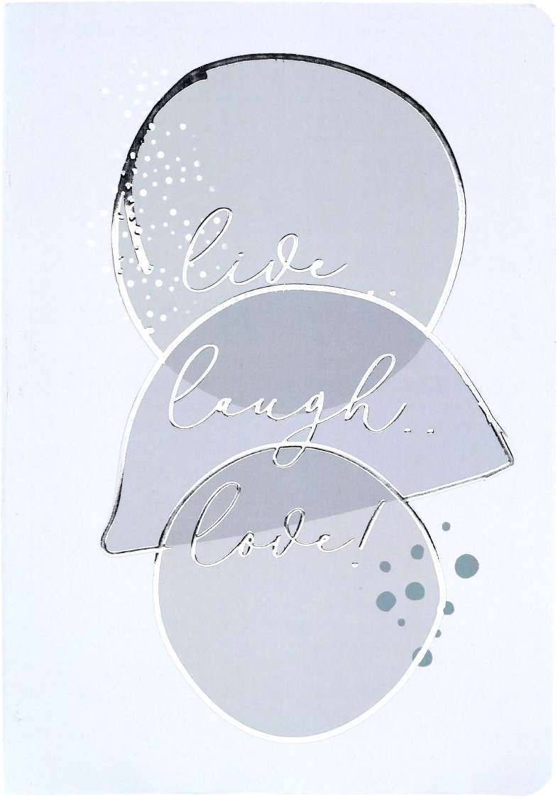 Custom Minimal Silver-Foil Art Notebook