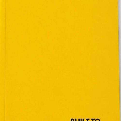 Custom Yellow Waxed-Cover Notebook