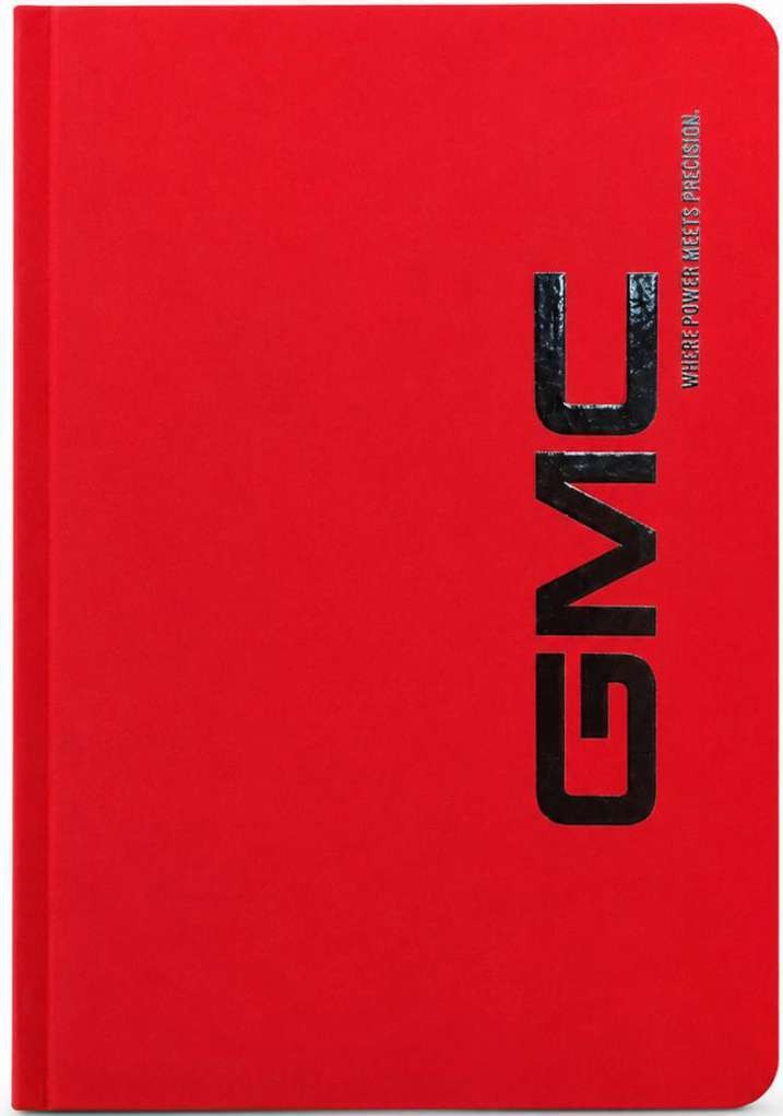 Custom Red Waxed-Cover Notebook