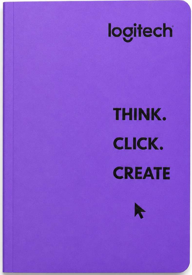 Custom Purple Waxed-Cover Notebook