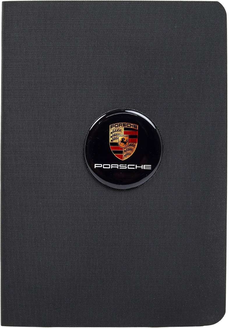 Custom Black Nano-Dot Notebook with 120 GSM Paper