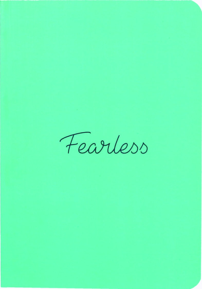 Custom Mint Linen-Finish Printed Notebook