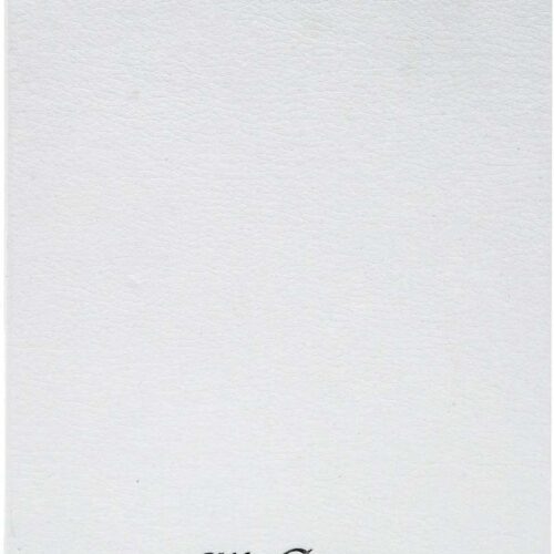 Custom White Dapper Softbound Notebook