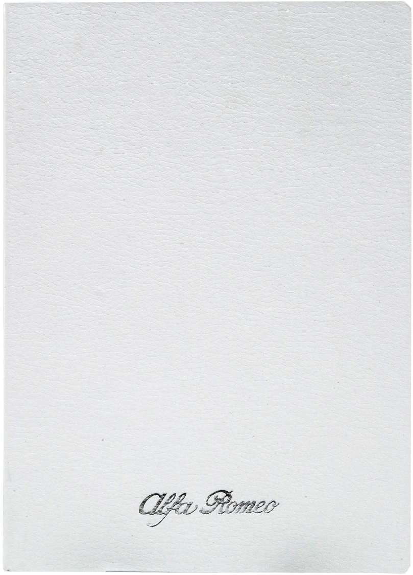 Custom White Dapper Softbound Notebook