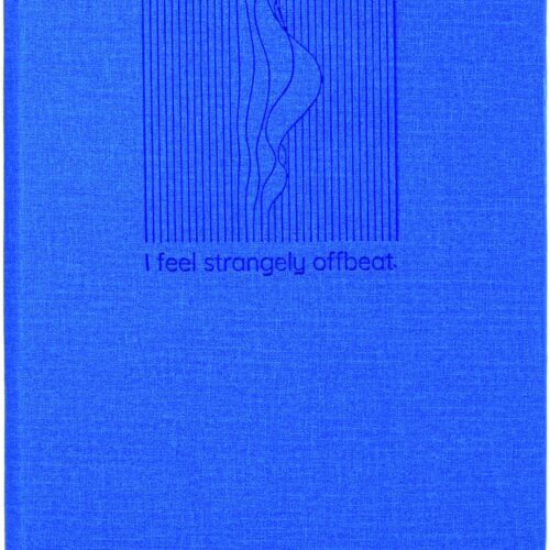 Custom Blue Flex Vegan-Leather Notebook