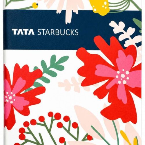 Custom Floral Edge-to-Edge Flex Notebook