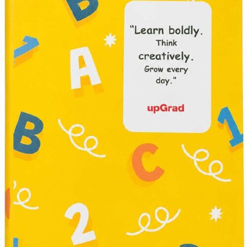 Custom Alphabet Edge-to-Edge Flex Notebook