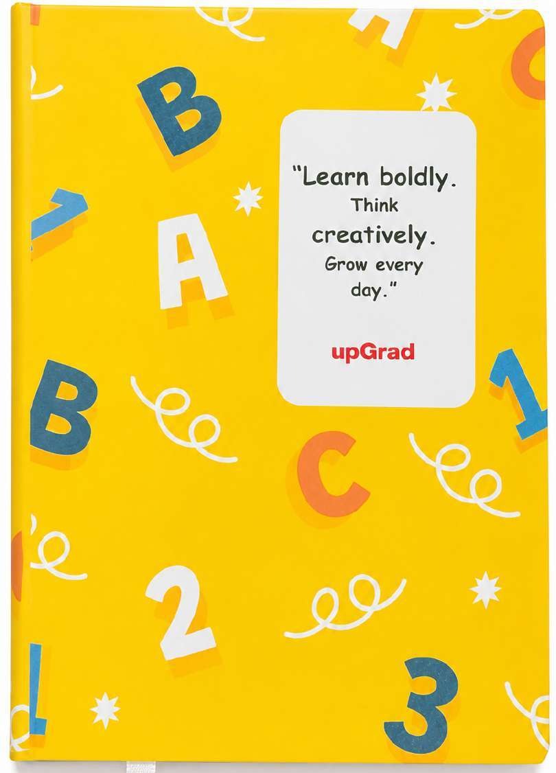 Custom Alphabet Edge-to-Edge Flex Notebook