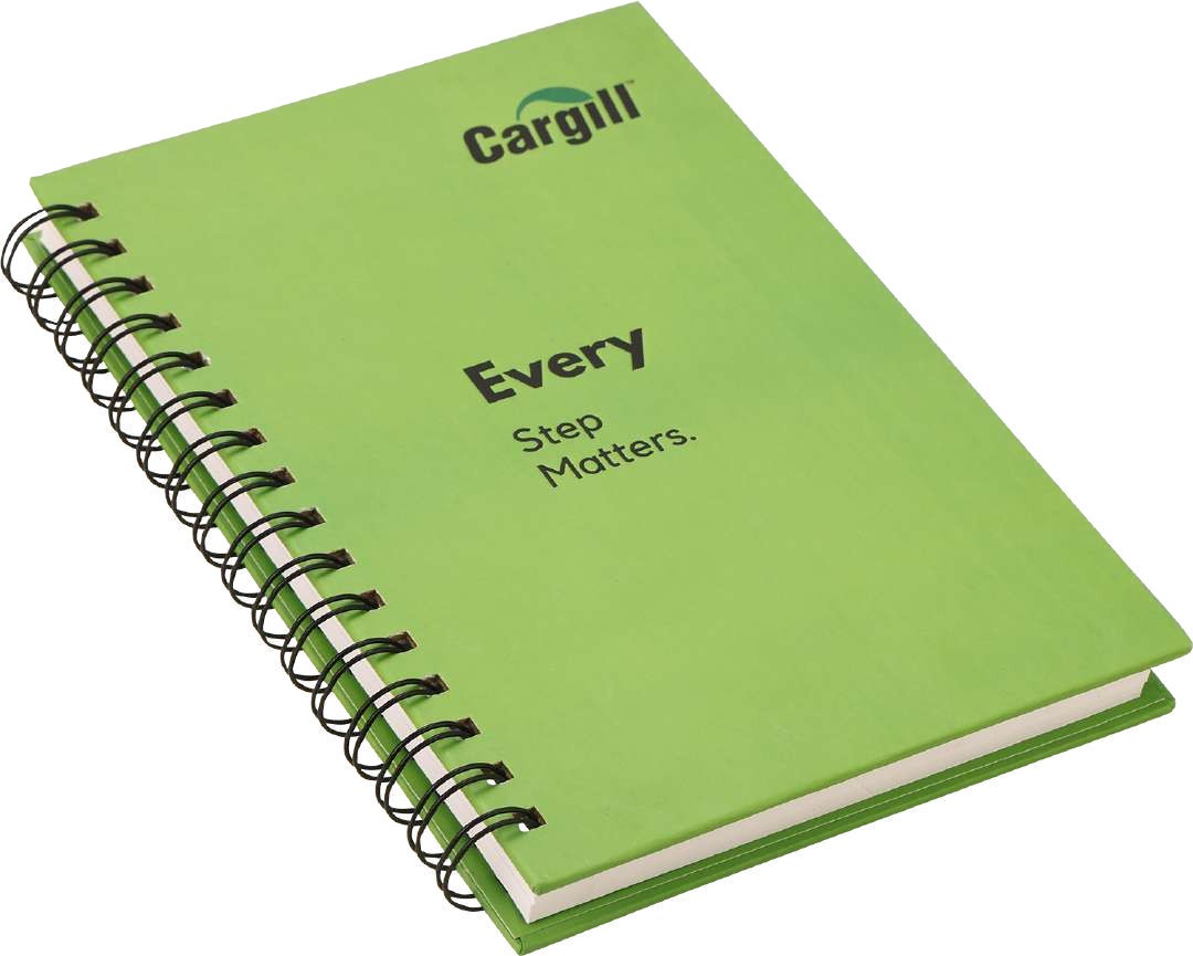 Custom Green Hardcover Wiro Notebook