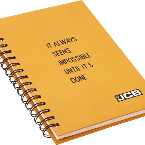 Custom Yellow Hardcover Wiro Notebook