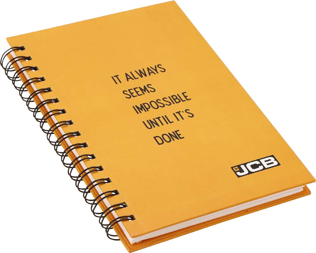 Custom Yellow Hardcover Wiro Notebook