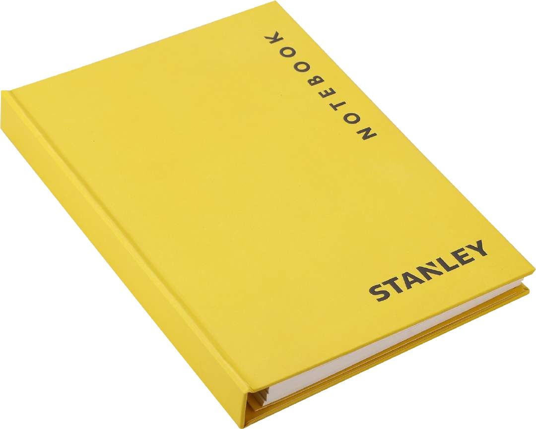Custom Yellow Printed Hardcover Wiro Notebook
