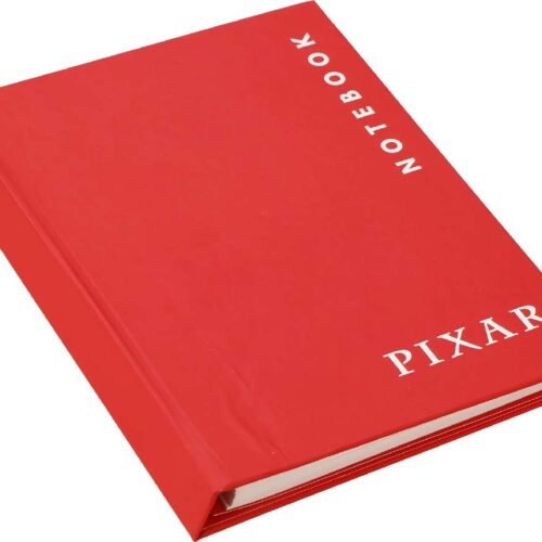 Custom Red Printed Hardcover Wiro Notebook